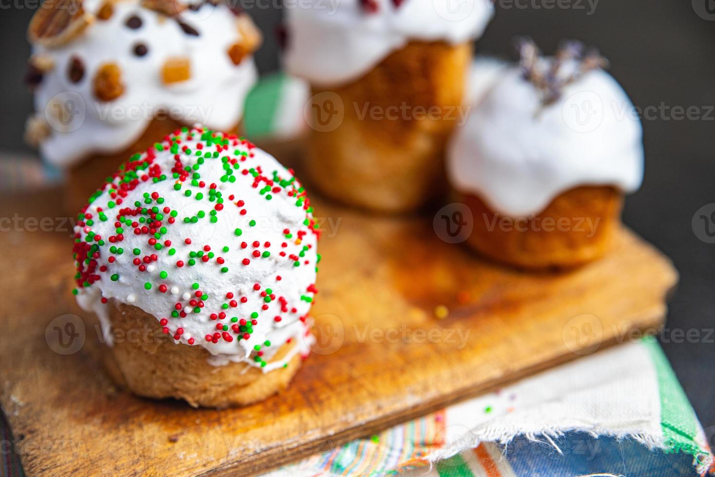 pastel de pascua dulce postre horneado casero regalo de pascua foto