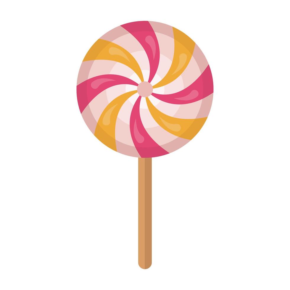 Lollypop vector icon Which Can Easily Modify Or Edit