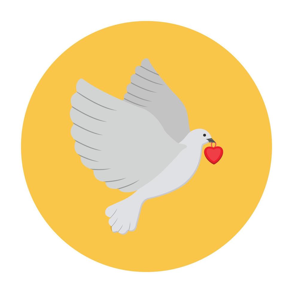 Love Bird vector icon Which Can Easily Modify Or Edit