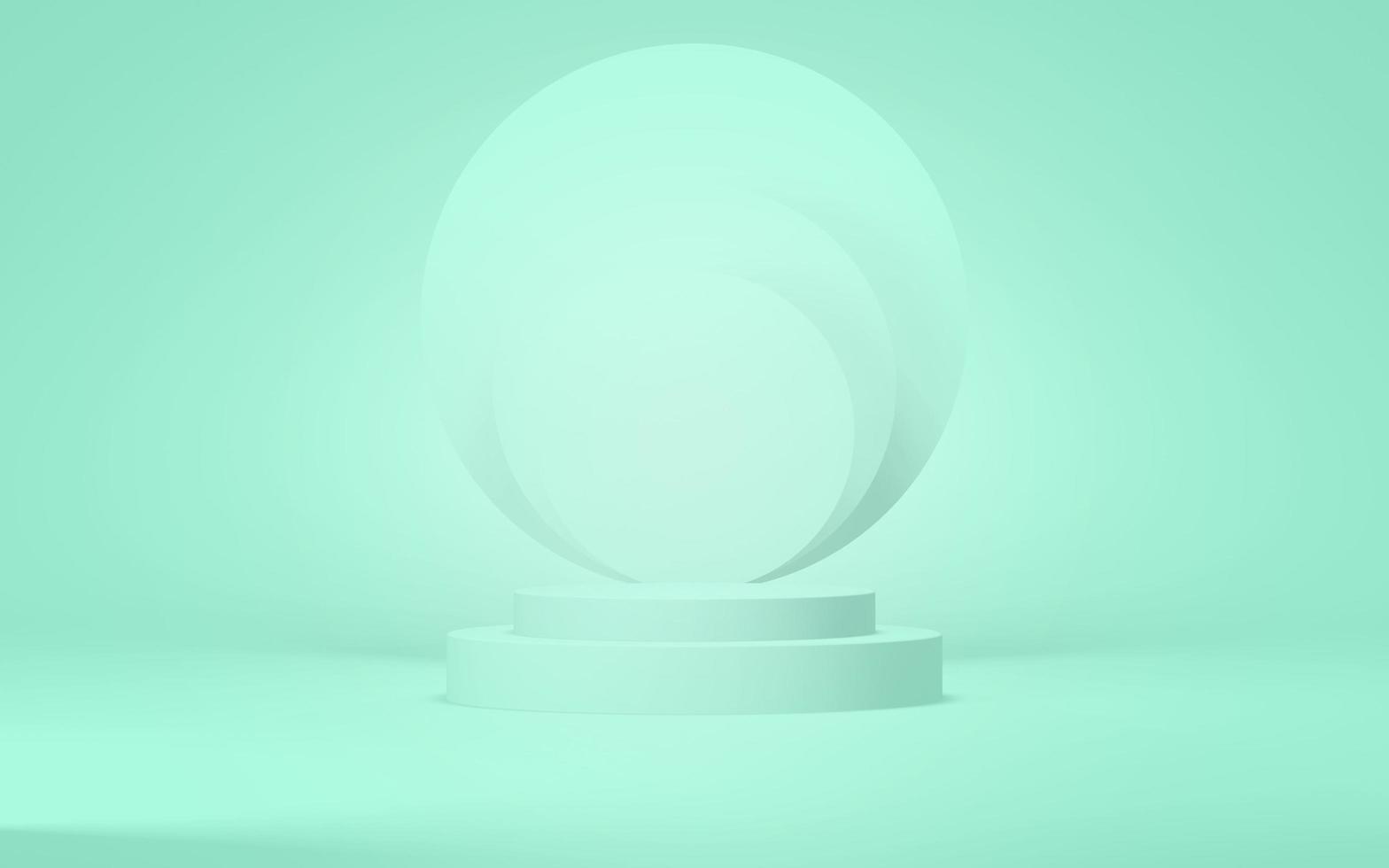Podium abstract background. Geometric shape.white colors scene. Minimal 3d rendering. Scene with geometrical background. 3d render photo