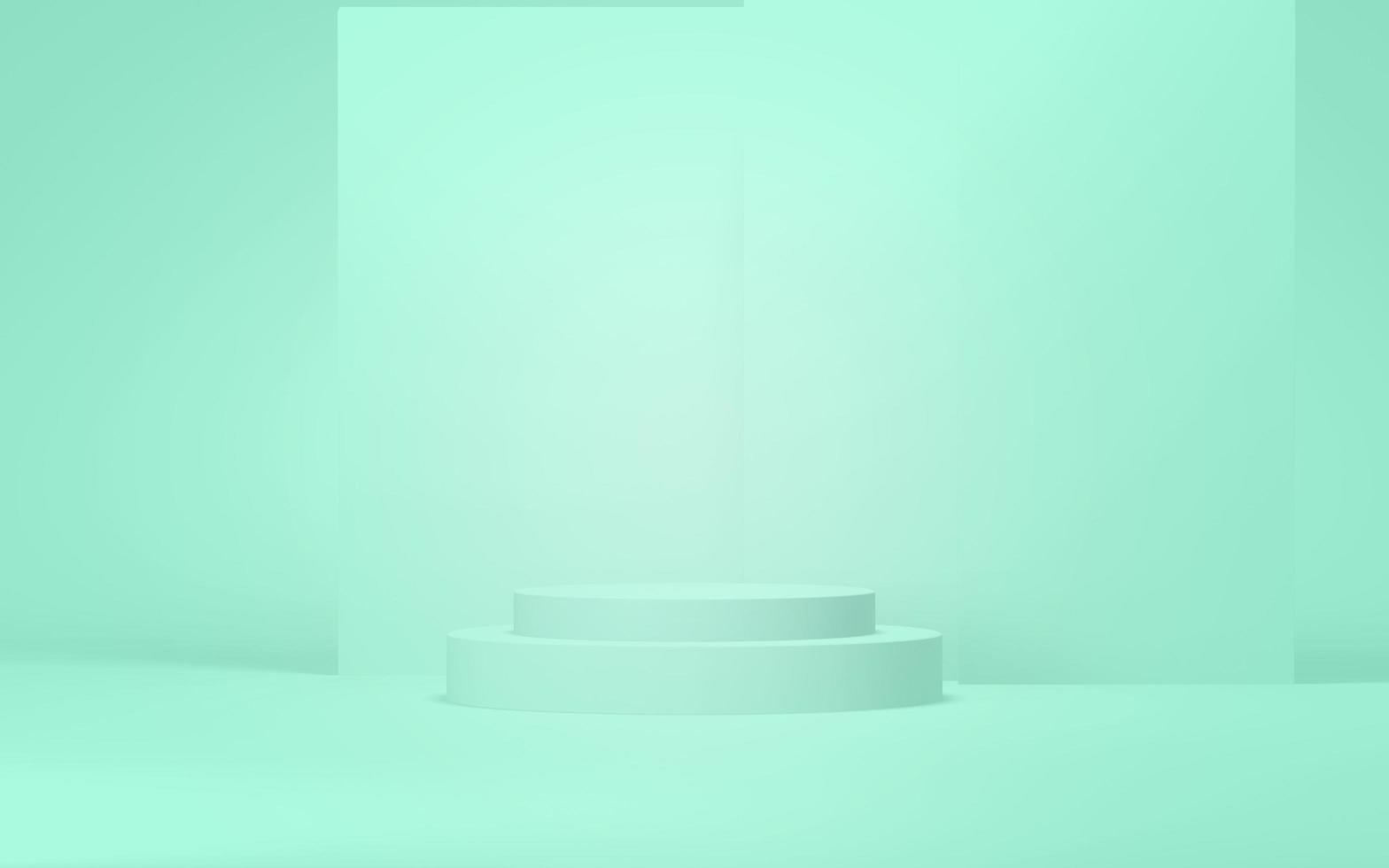 Podium abstract background. Geometric shape.white colors scene. Minimal 3d rendering. Scene with geometrical background. 3d render photo