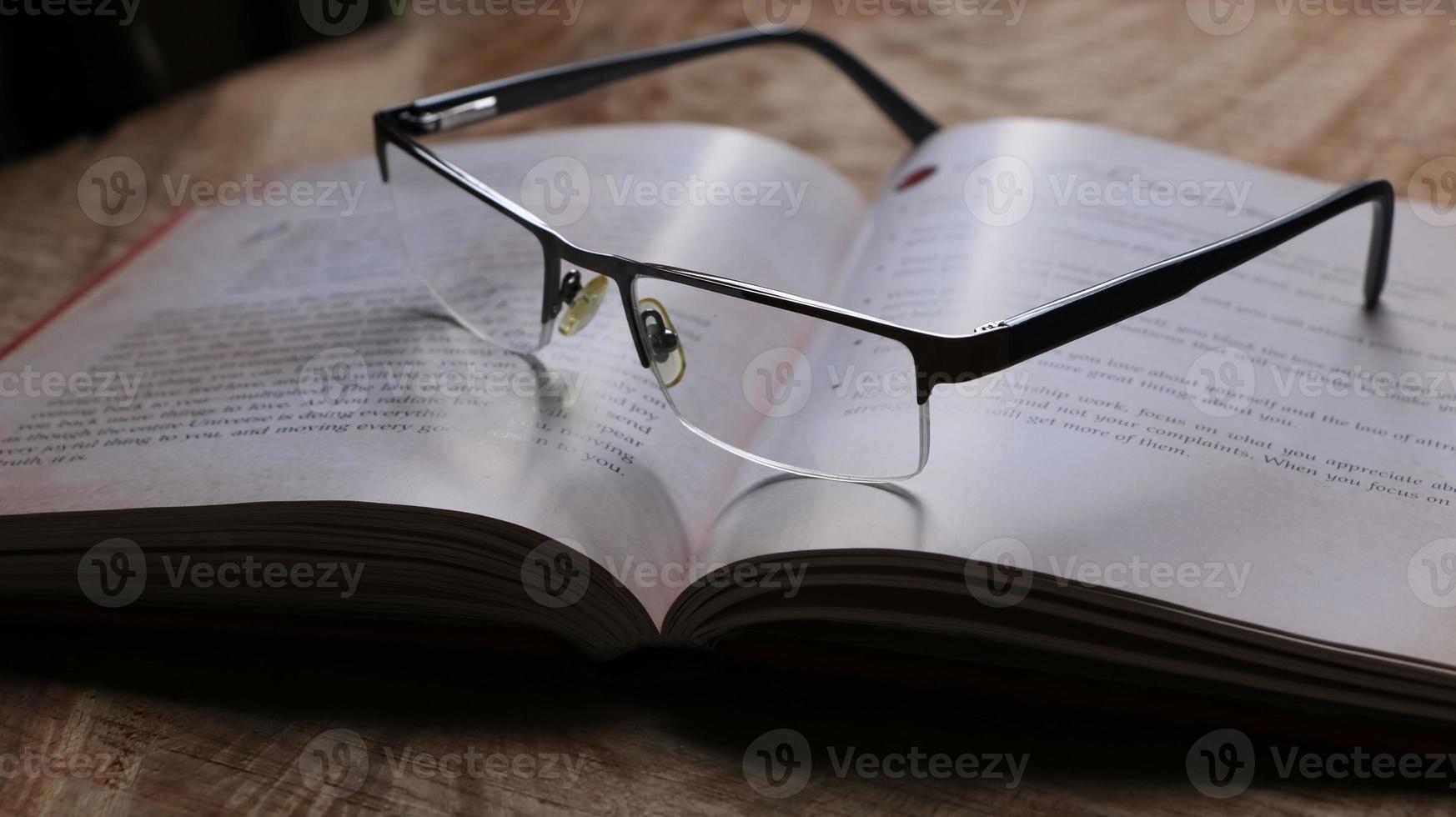 Old Book and a classic spectacle photo