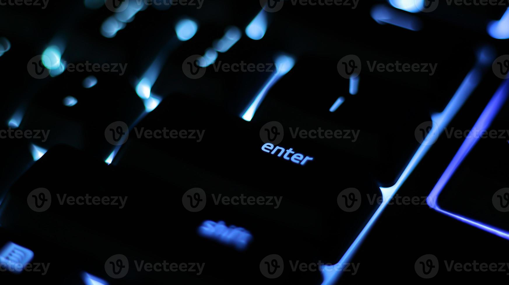 Gaming Keyboard Close UP photo