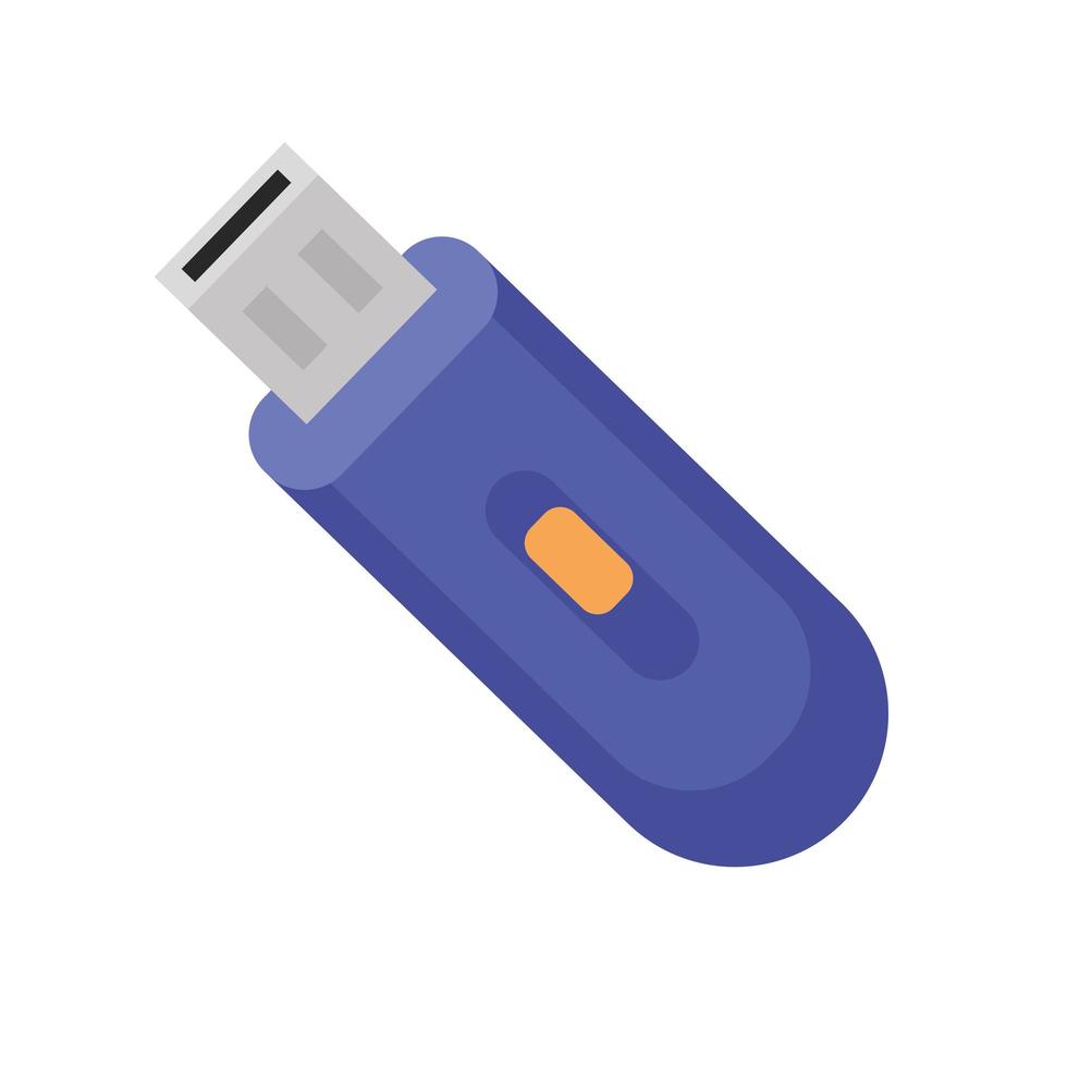 flash de memoria usb vector