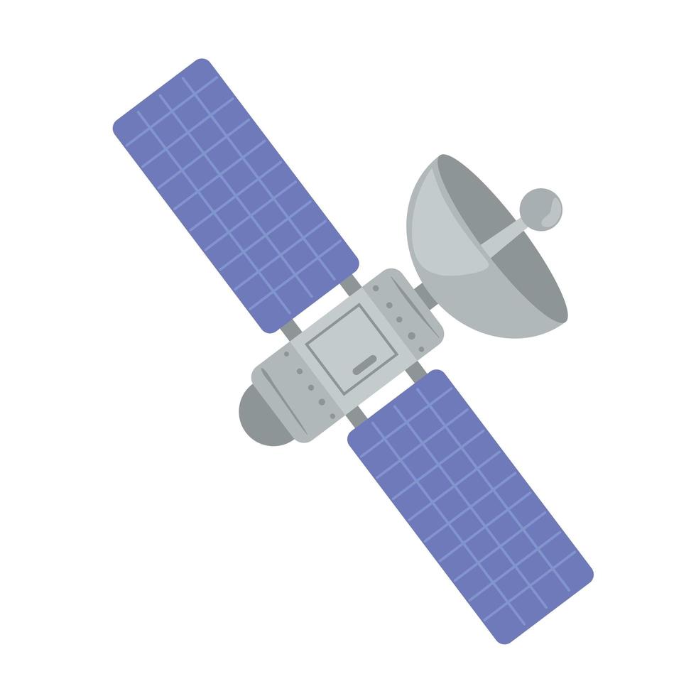 herramienta espacial satelital vector