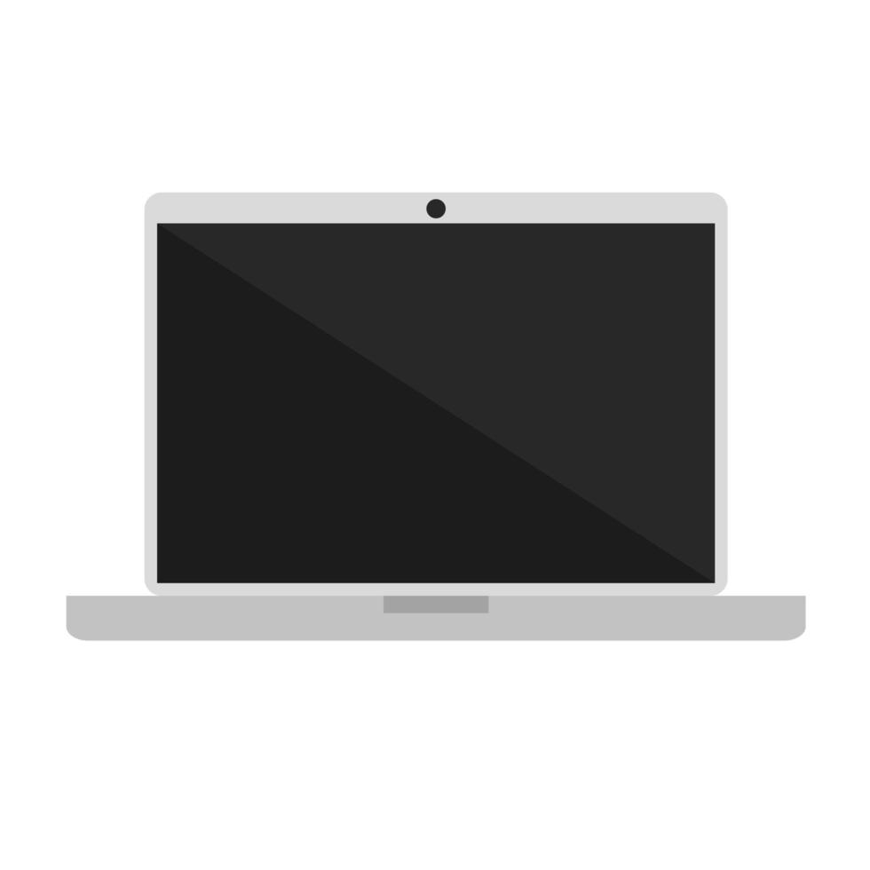 laptop computer portable vector