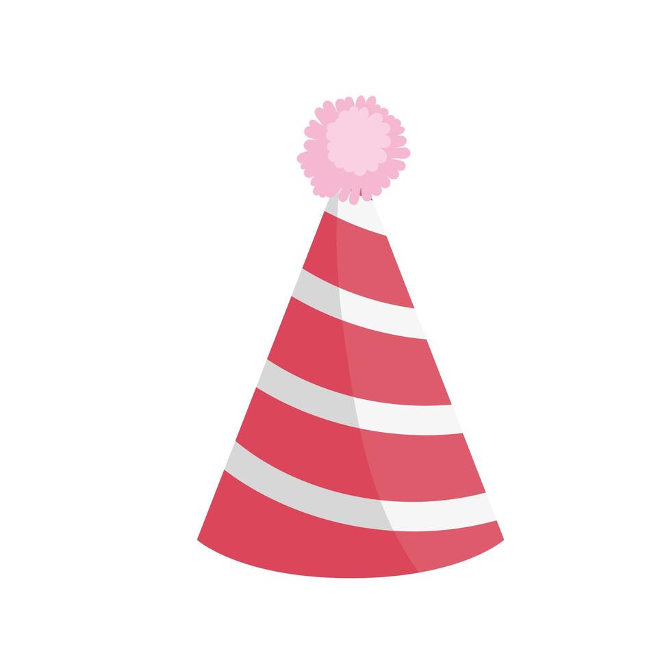 party hat accessory vector