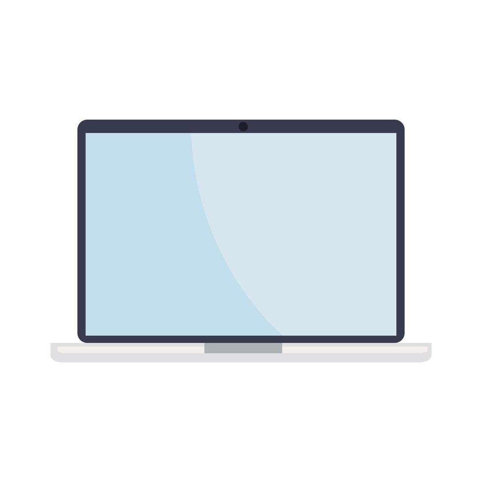 laptop portable device vector