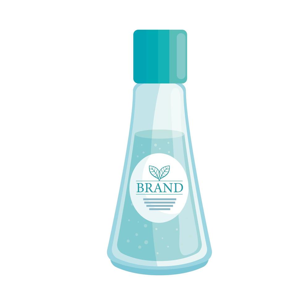 bottle of fragrance icon vector