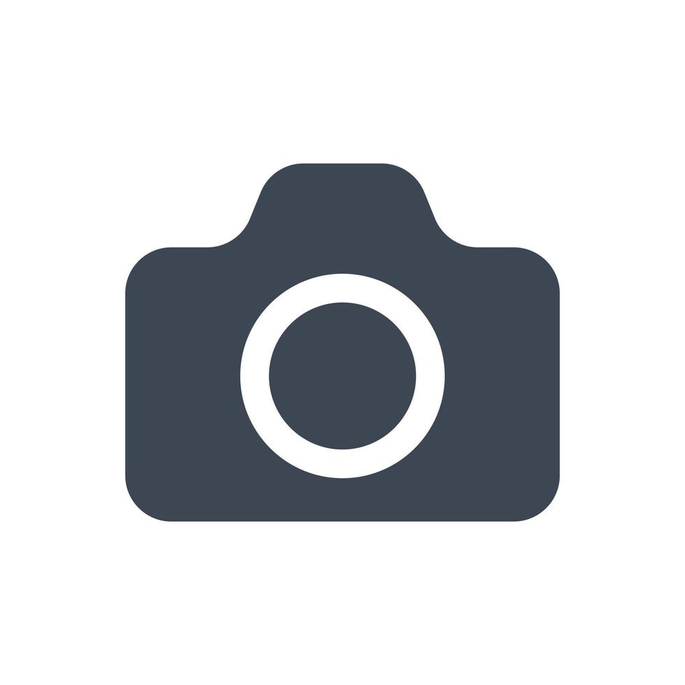 DSLR Professional Camera Icon vector