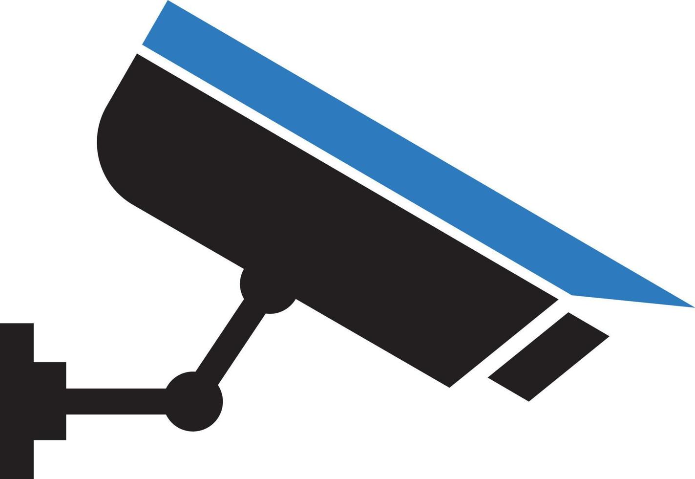 icono de cámara cctv vector