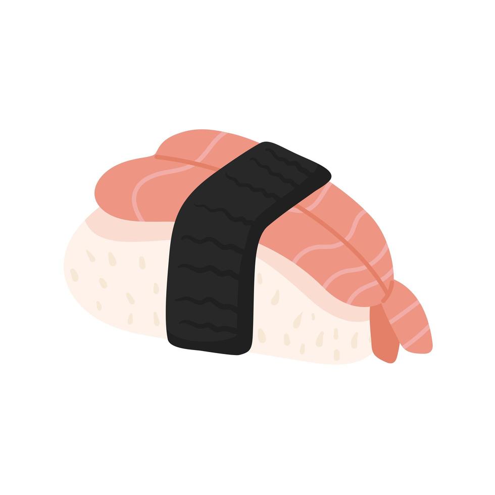 nigiri sushi japanese vector