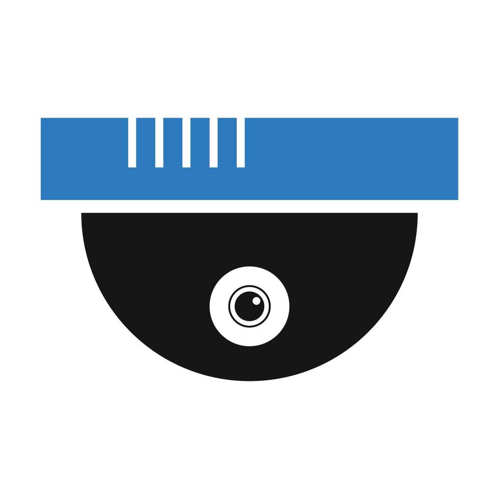 icono de cámara cctv, icono de cámara de seguridad vector