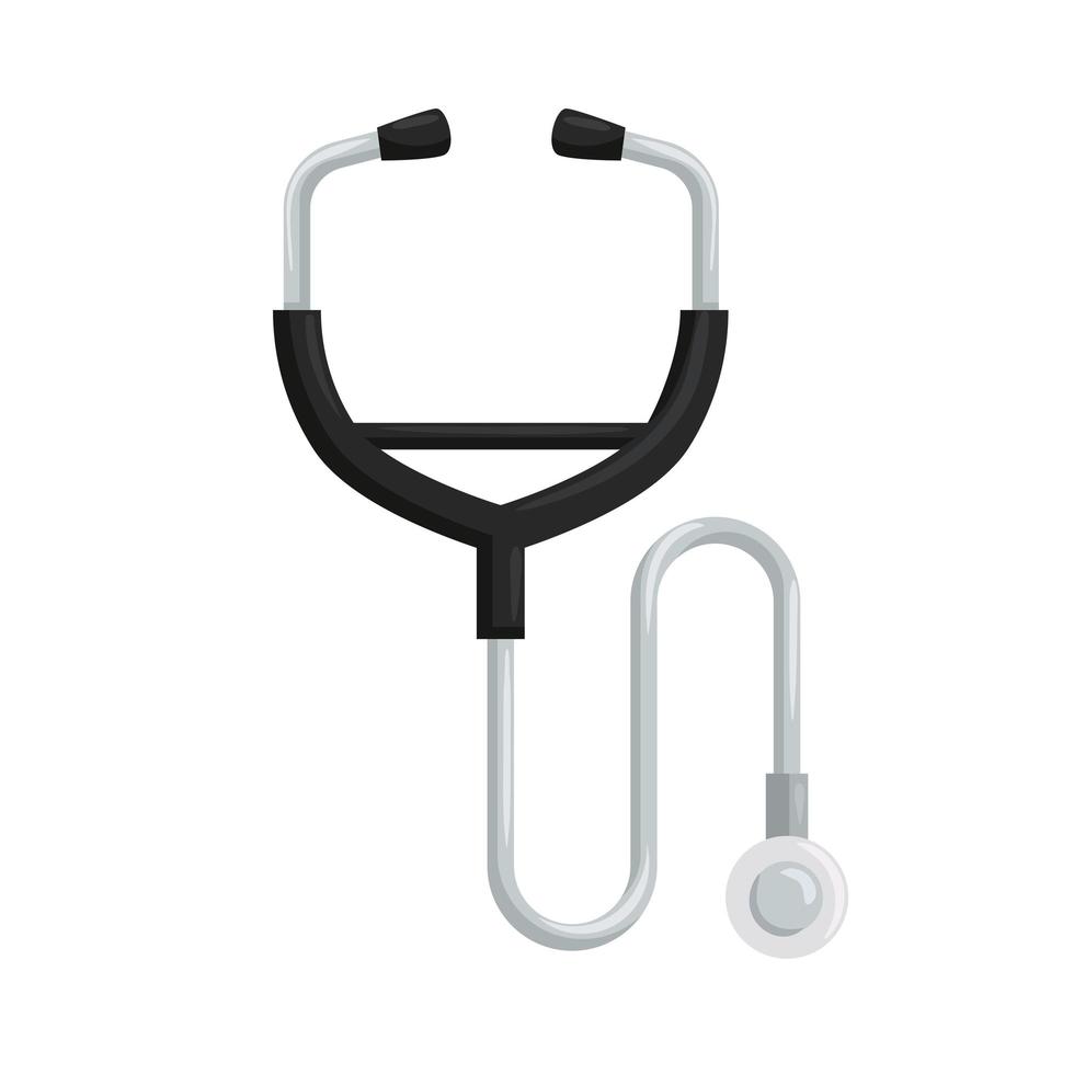stethoscope medical tool vector