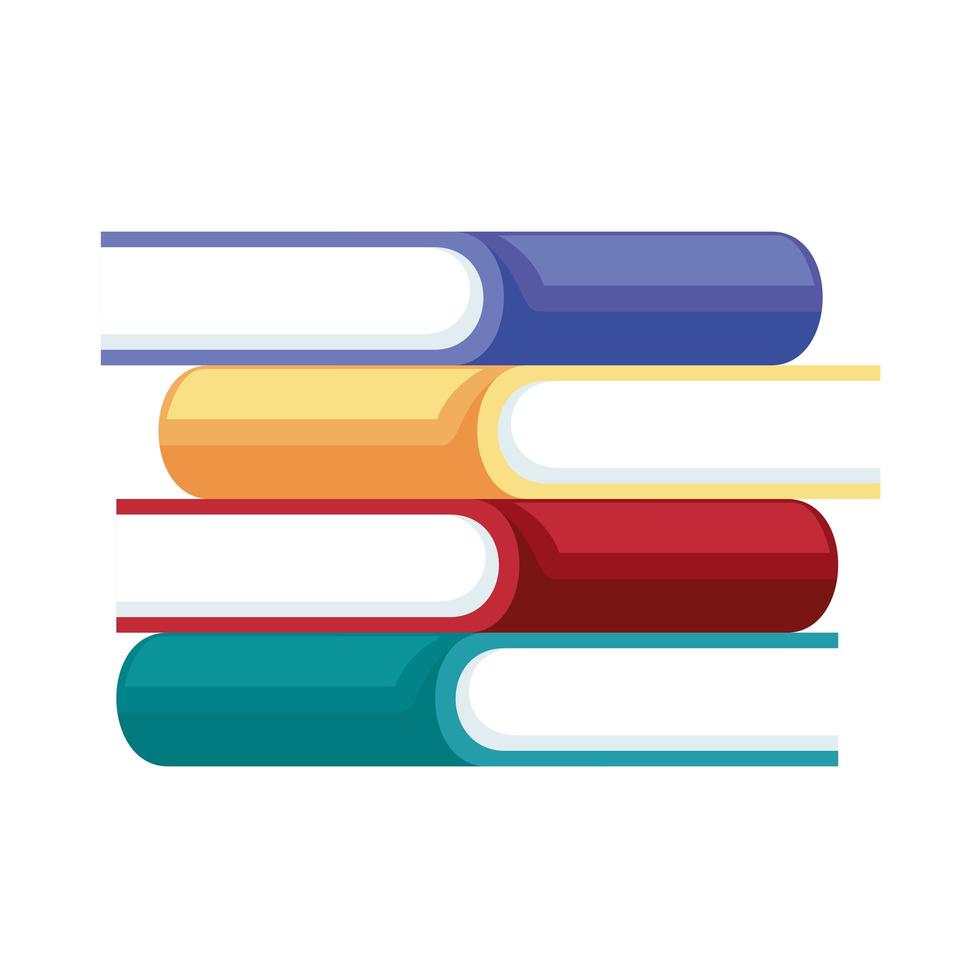 pile of books vector