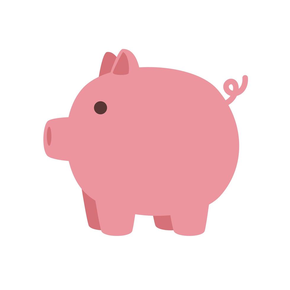 piggy savings money vector