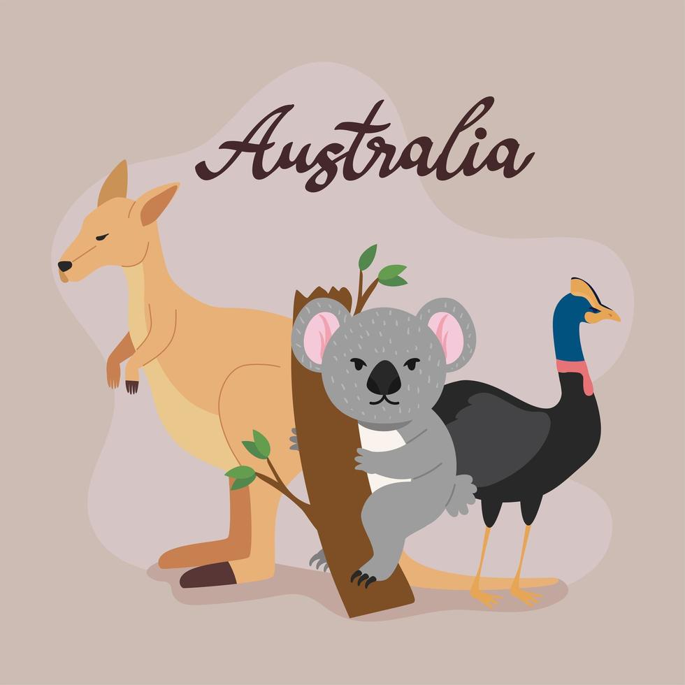 australia day celebration vector