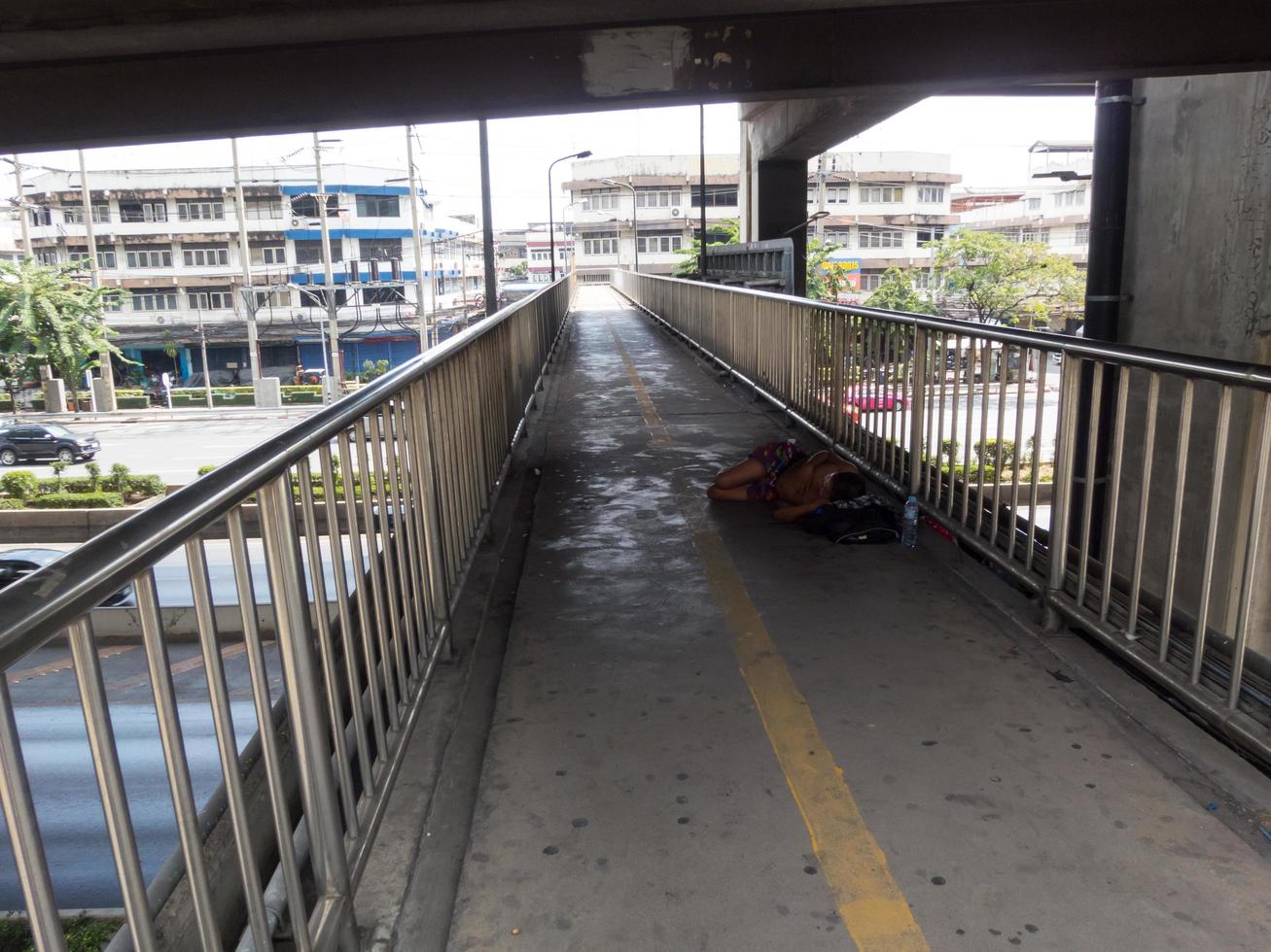 Paso elevado Bangkok Tailandia 14 de noviembre de 2018. foto