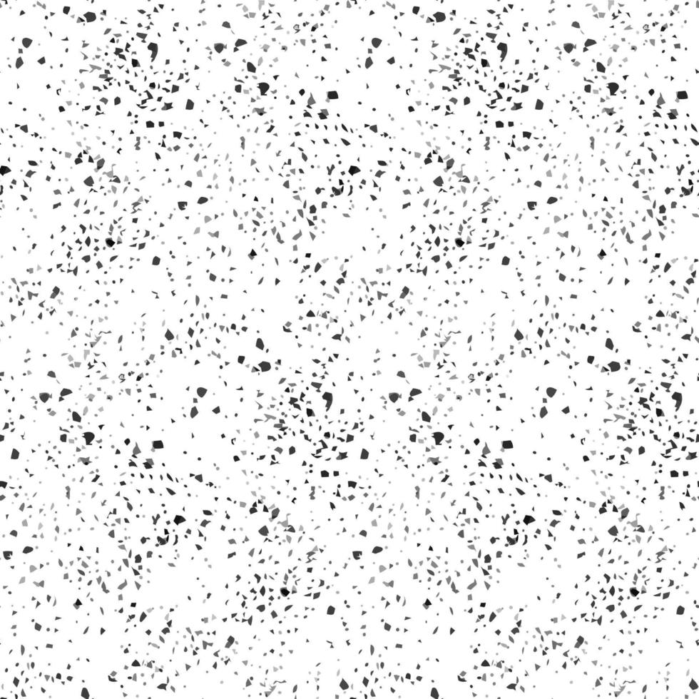 Simple Black Paint Splatter Vector Seamless Pattern Design