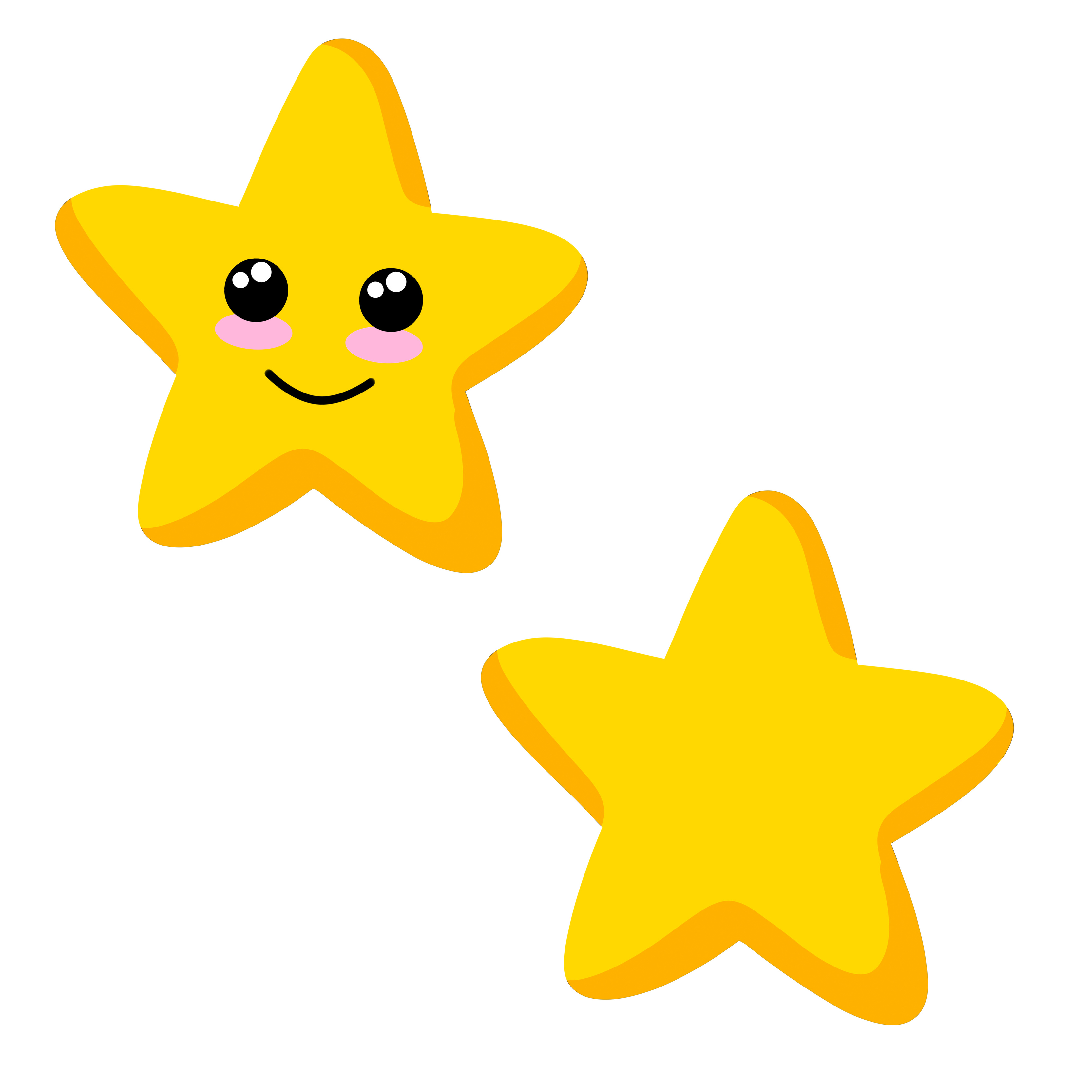 funny lucky star gifs clipart