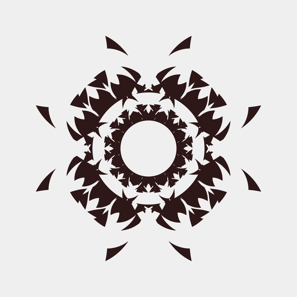 vector illustration of symmetrical motifs and good for decoration or other suitable