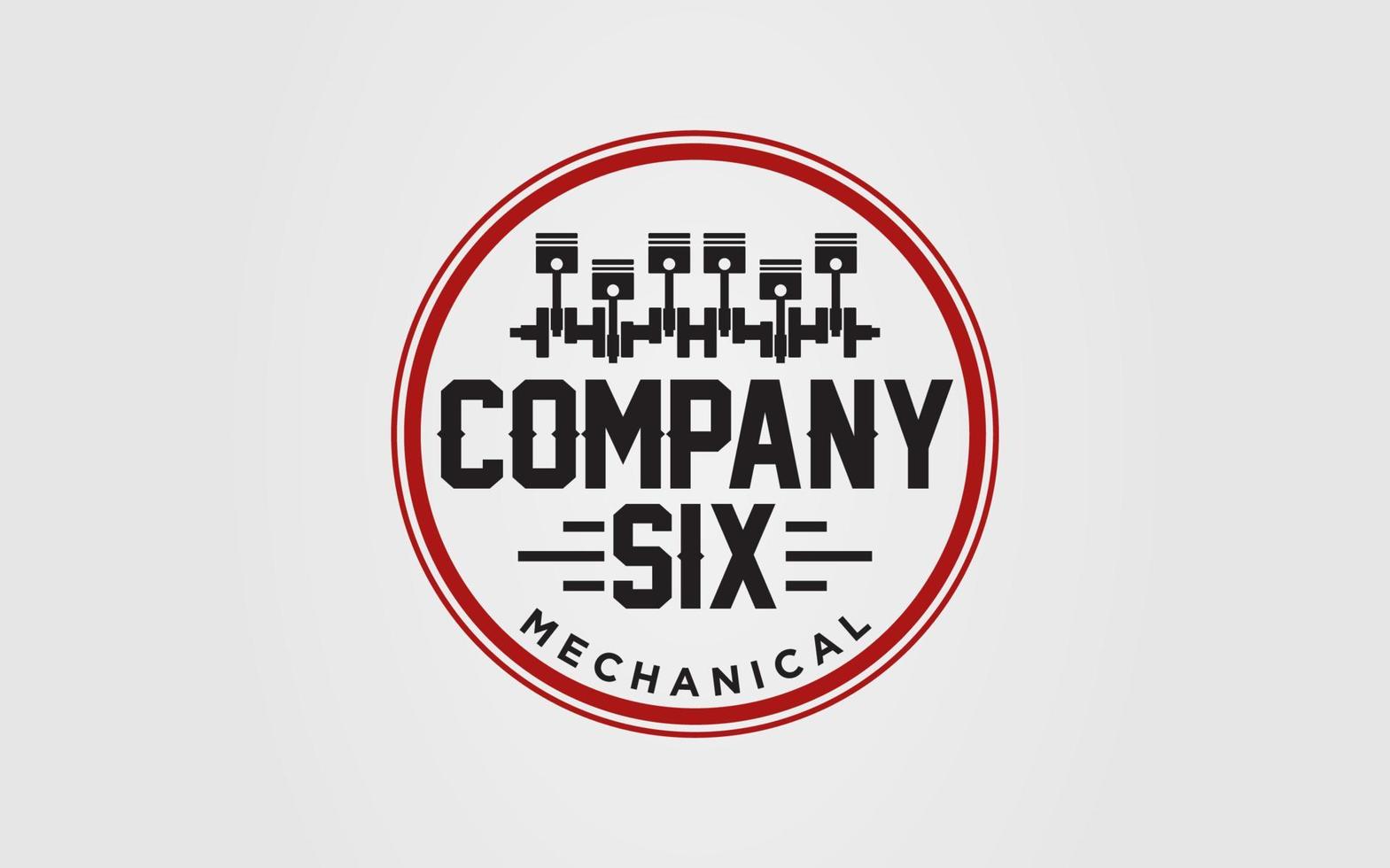 Logo mechanical for auto service auto body and other work vector