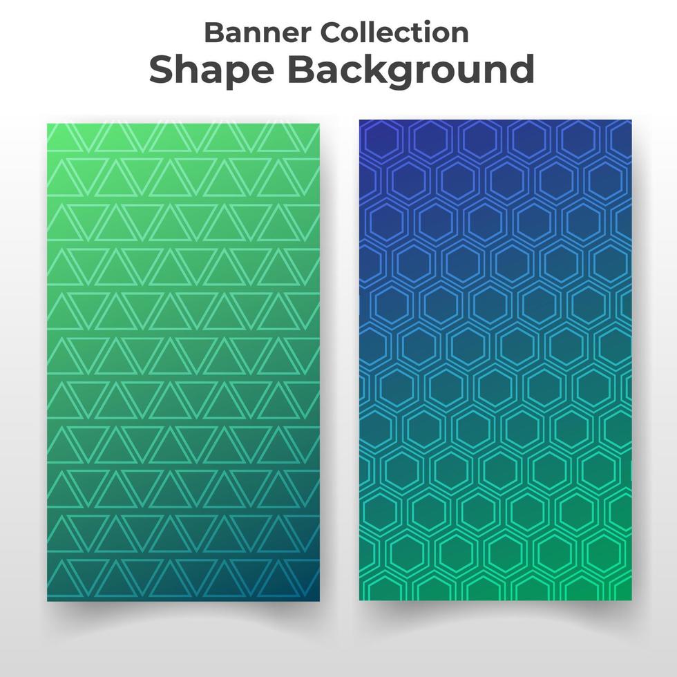 Modern poster cover with gradient liquid abstract Vector