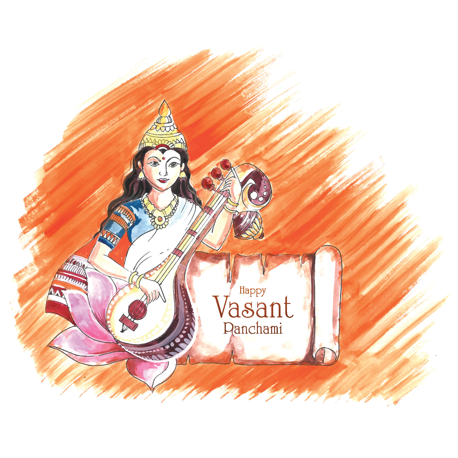 Vasant Panchami on Indian God Saraswati Maa religious card design 5268920 Vector Art at Vecteezy Vasant Panchami on Indian God Saraswati Maa religious card design 5268920 Vector Art at Vecteezy