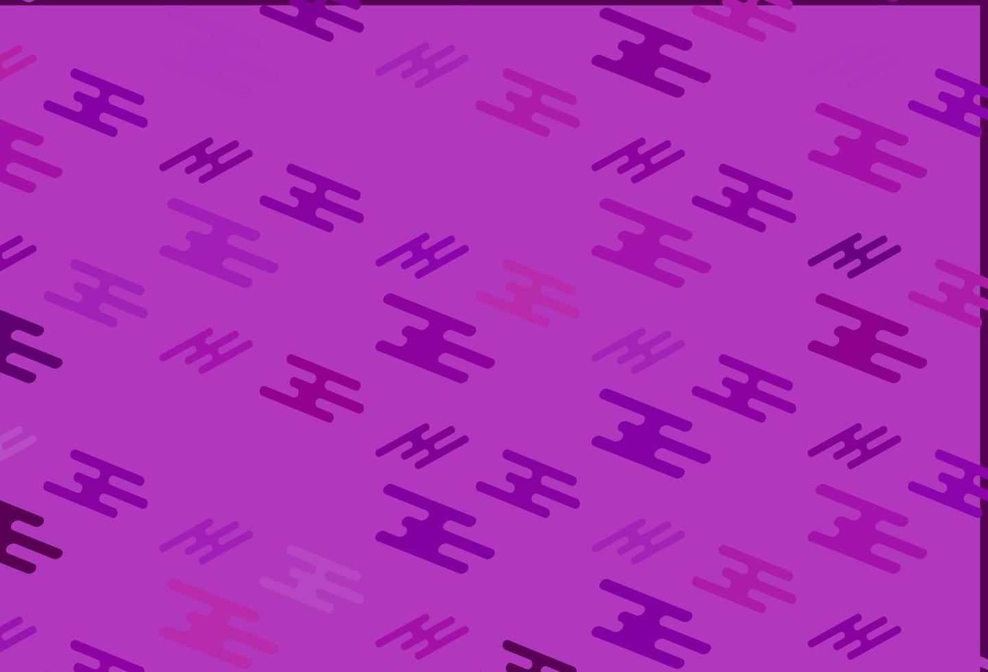 Light Purple vector texture with colorful lines.