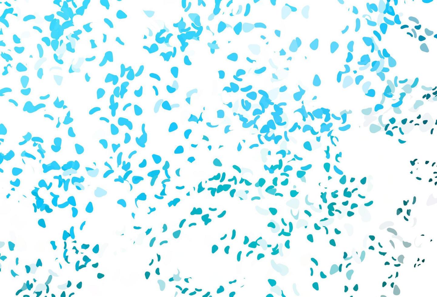 Light blue vector background with abstract forms.