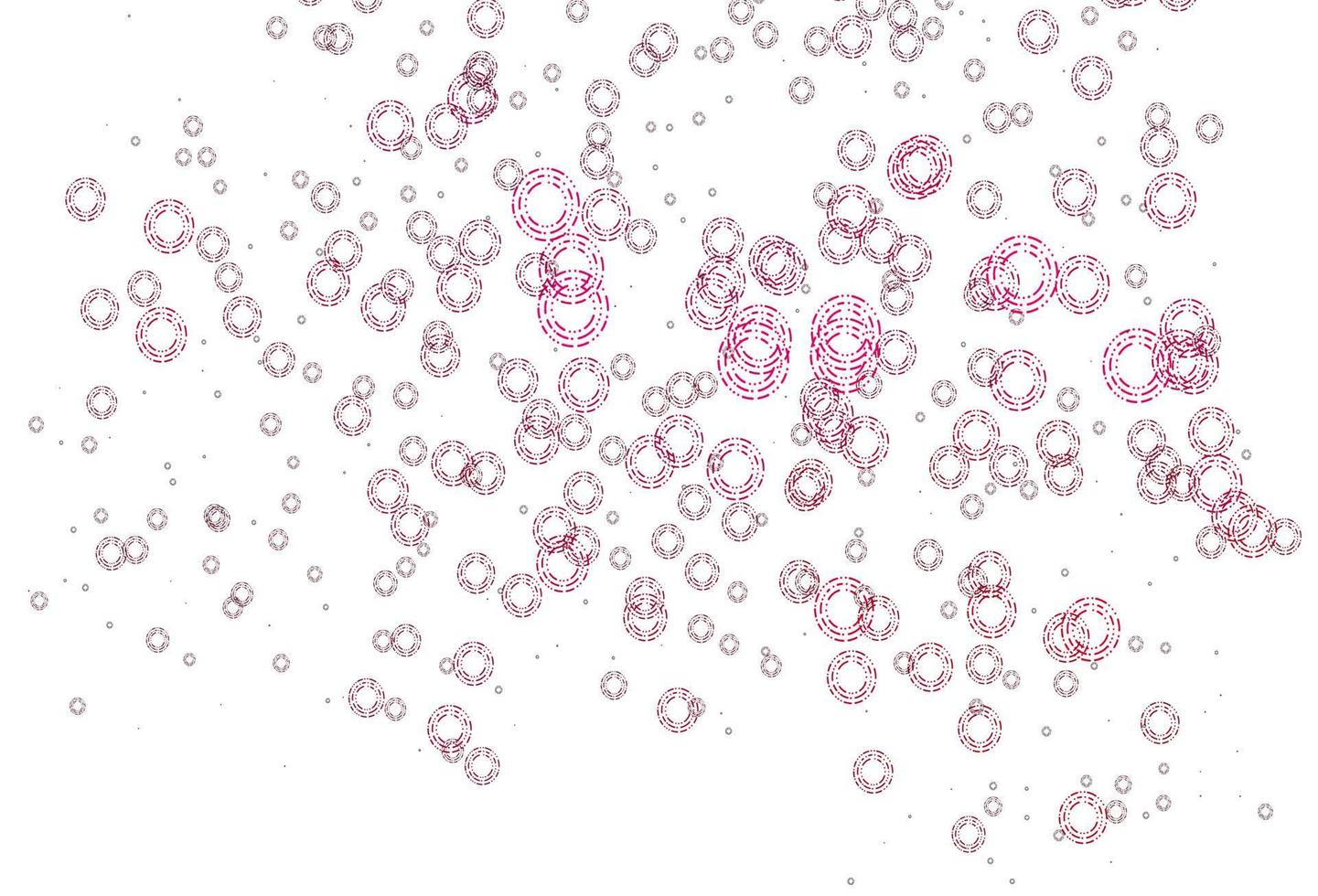 Light Pink vector cover with spots.
