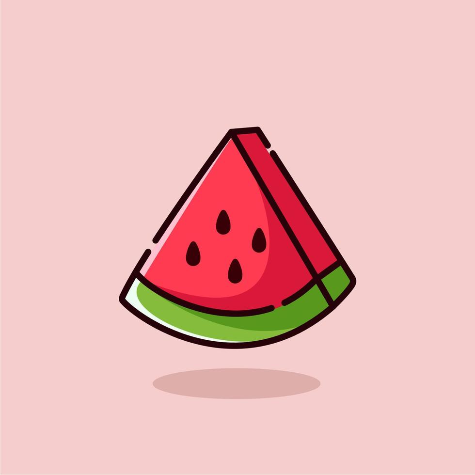 Illustration vector graphic of Watermelon
