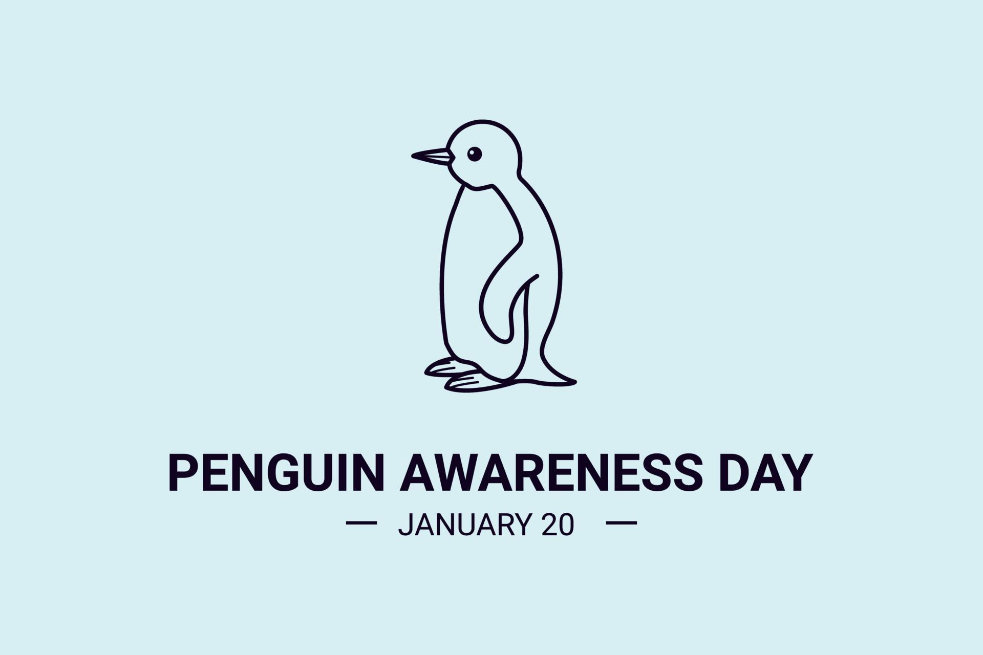Vector graphic of Penguin Awareness Day 5269483 Vector Art at Vecteezy