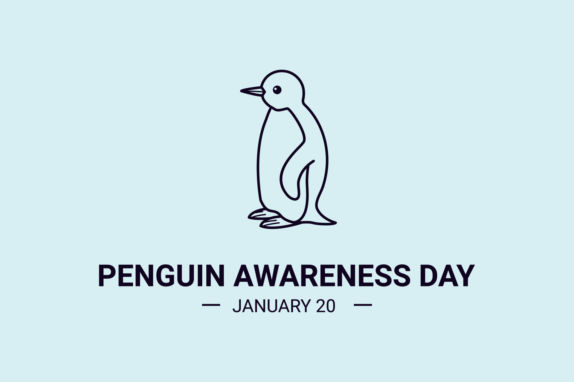 Vector graphic of Penguin Awareness Day 5269483 Vector Art at Vecteezy