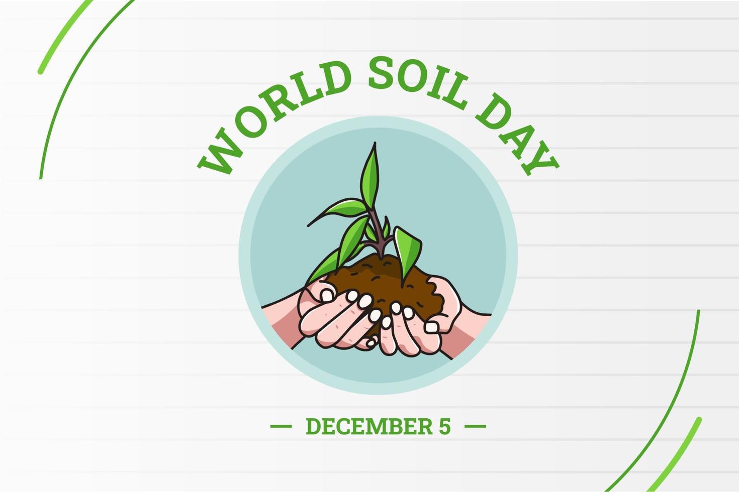 Illustration vector graphic of World Soil Day