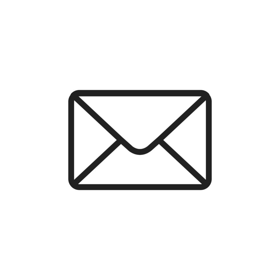 Mail icon vector