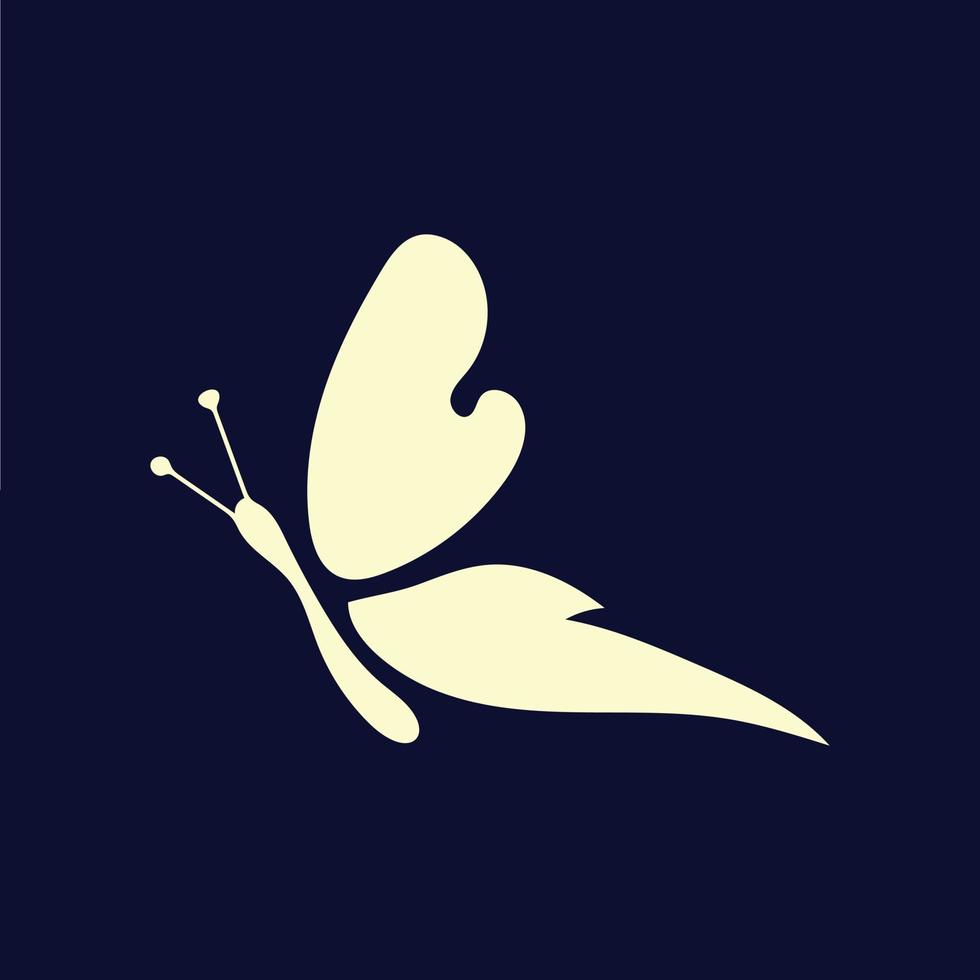 Butterfly logo design vector