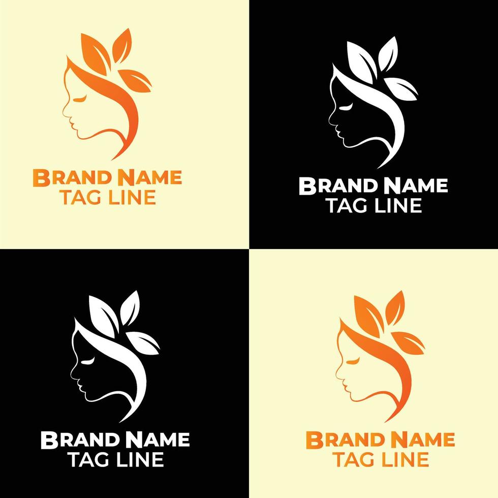 Modern Cosmetic Logo Design vector