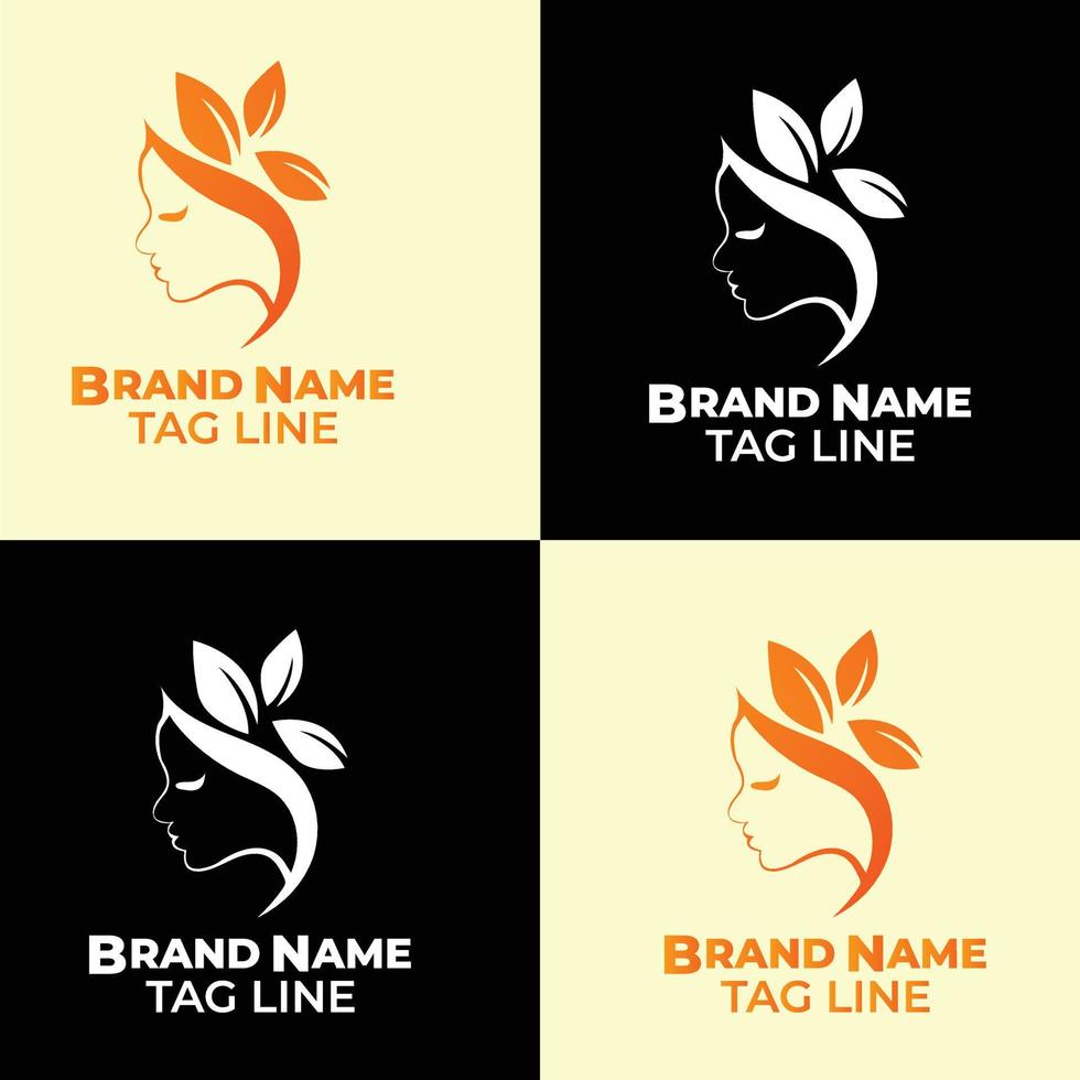 Modern Cosmetic Logo Design vector