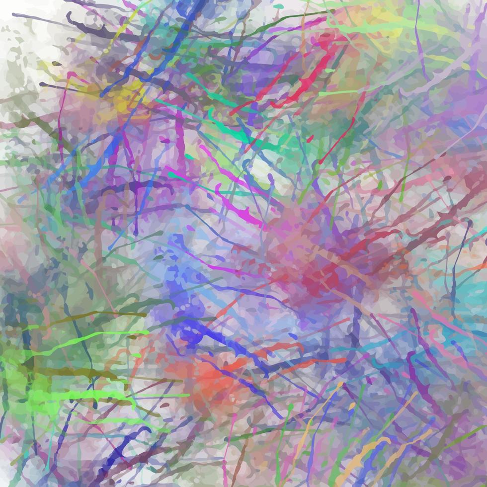Colorful Grunge Watercolor Ink Splatter Texture vector