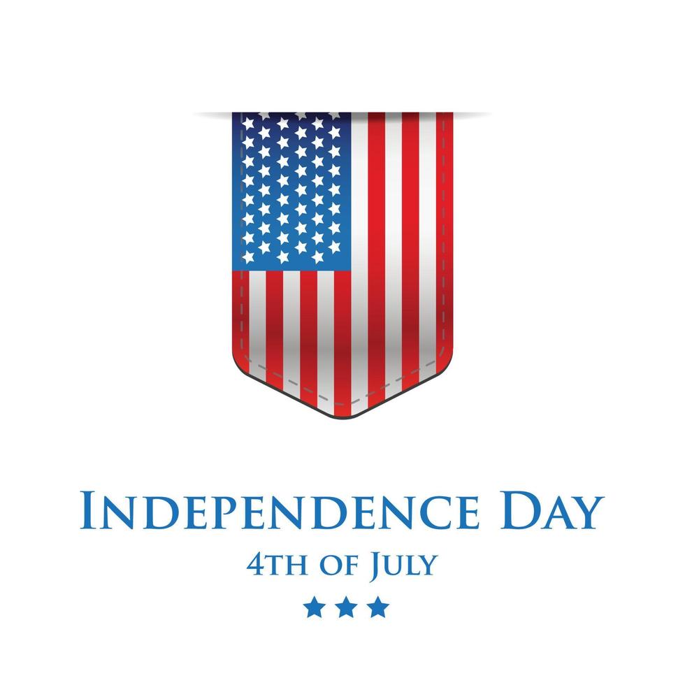 Independence Day USA Fourth of July vector