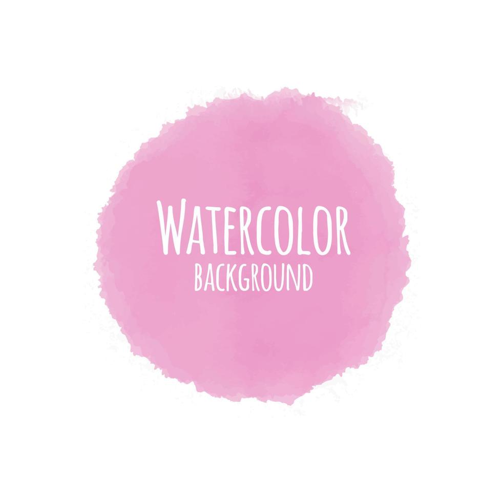 Abstract watercolor background vector