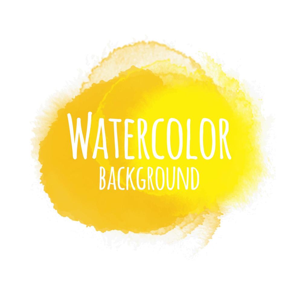 Abstract watercolor background vector