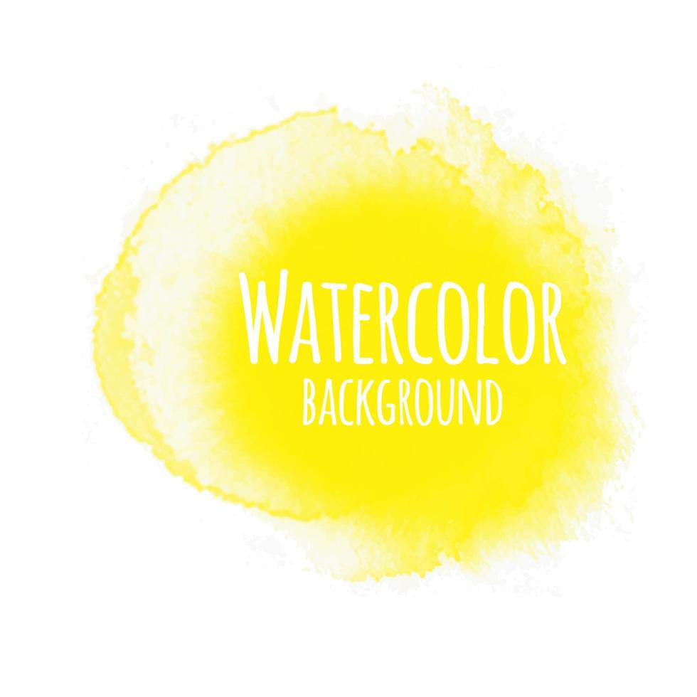 Abstract watercolor background vector