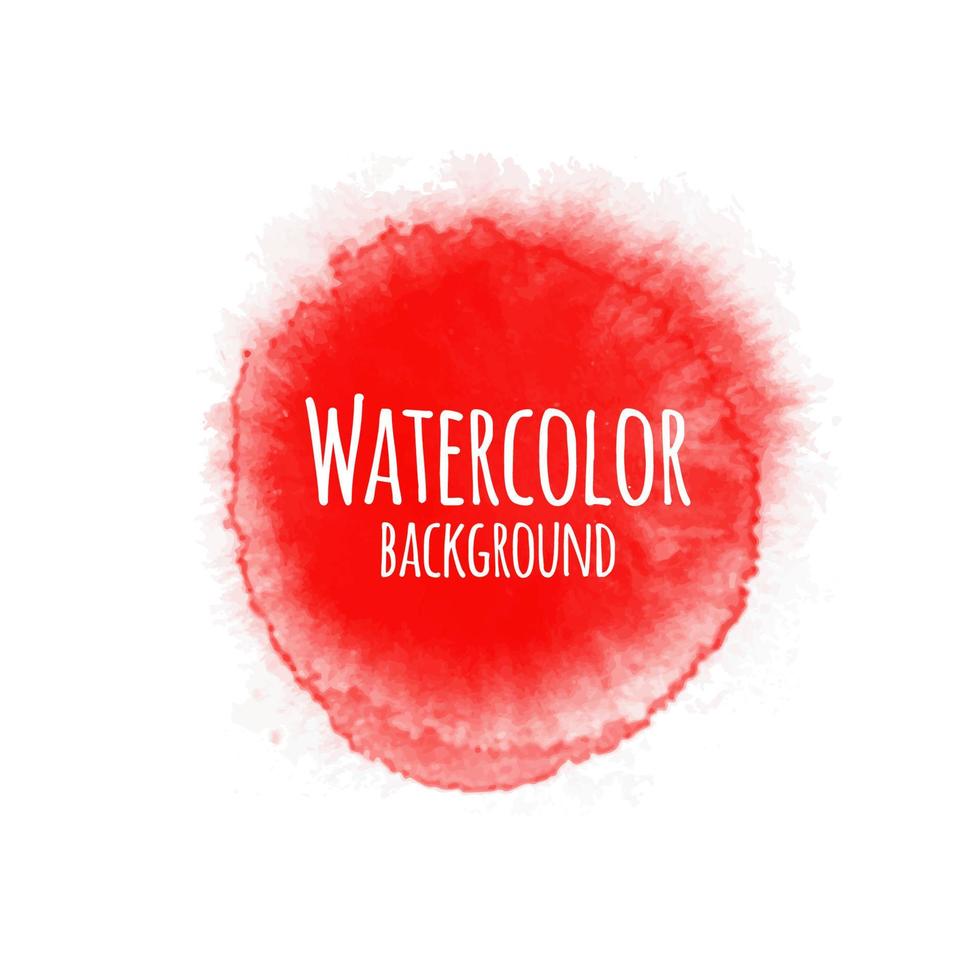 Abstract watercolor background vector