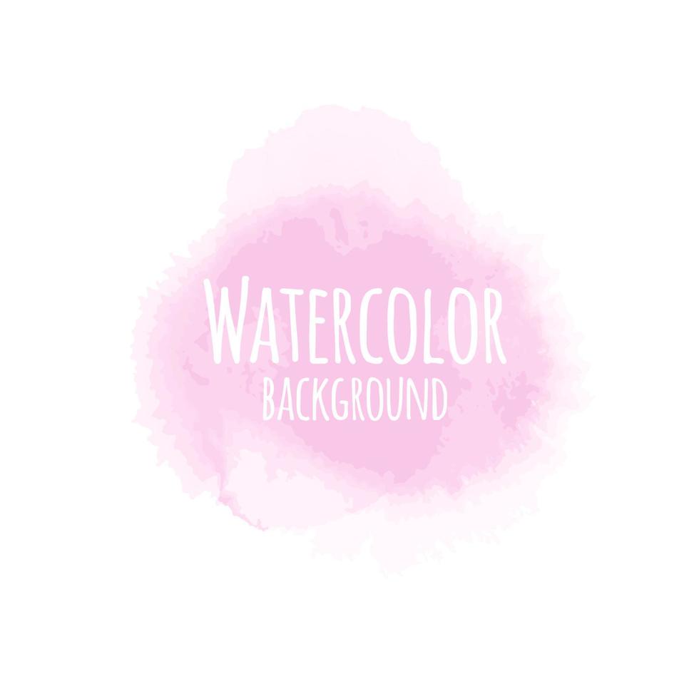 Abstract watercolor background vector