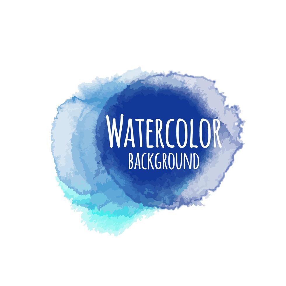 Abstract watercolor background vector