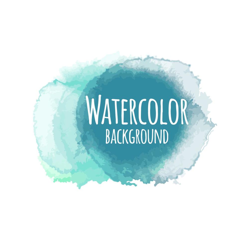 Abstract watercolor background vector