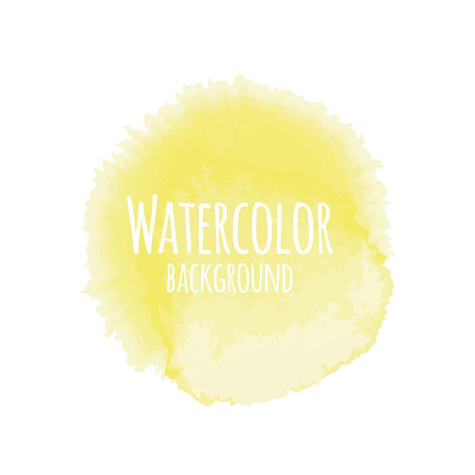 Abstract watercolor background vector