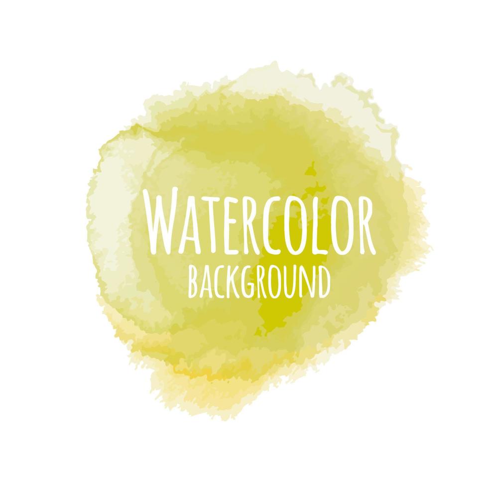 Abstract watercolor background vector